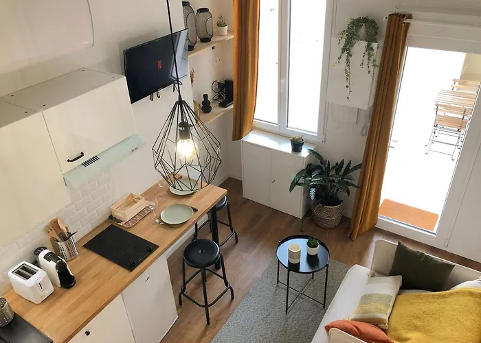 Apartment Climatise Terrasse Centre Historique Gare 10 Min Arenes *